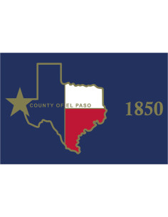 Bandera del Condado de El Paso