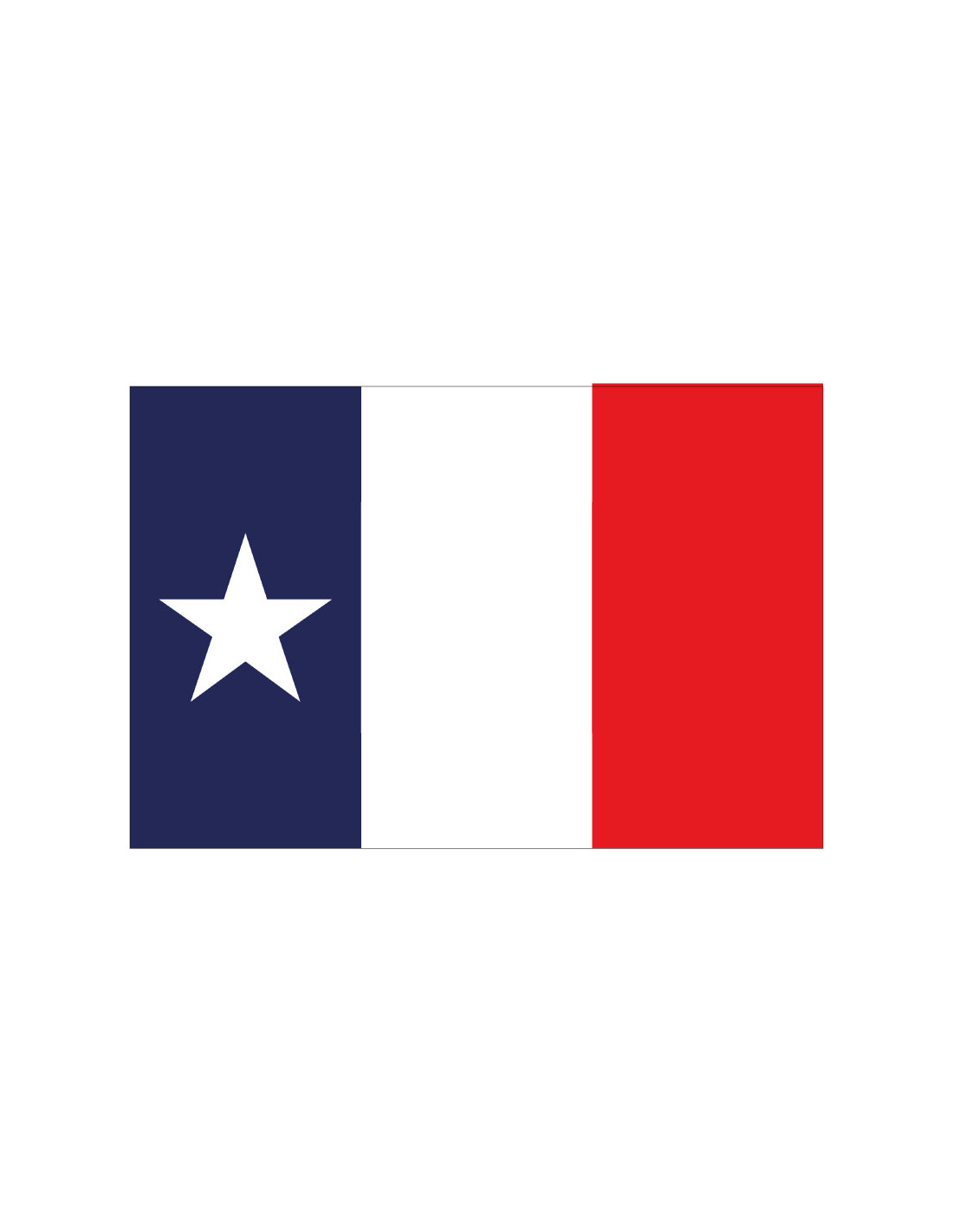 Bandera del Condado de Grimes