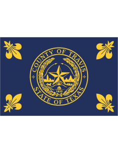 Bandera del Condado de Travis