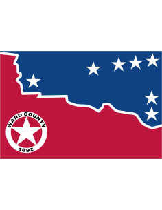 Bandera del Condado de Ward