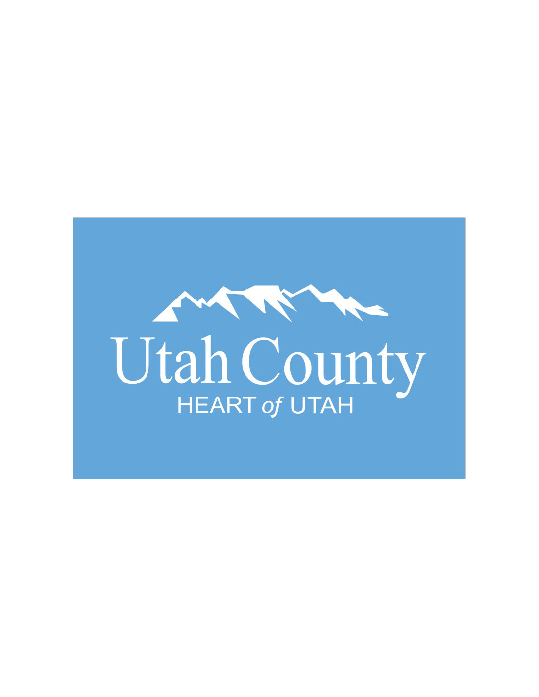 Bandera del Condado de Utah