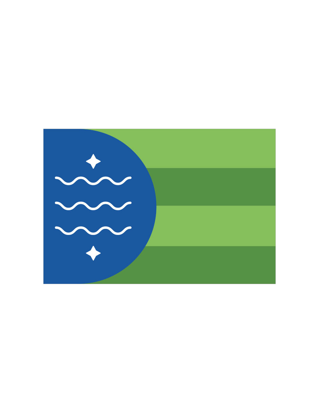 Bandera de Bellingham. Washington