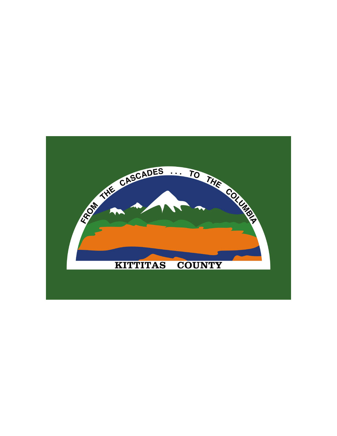 Bandera del Condado de Kittitas