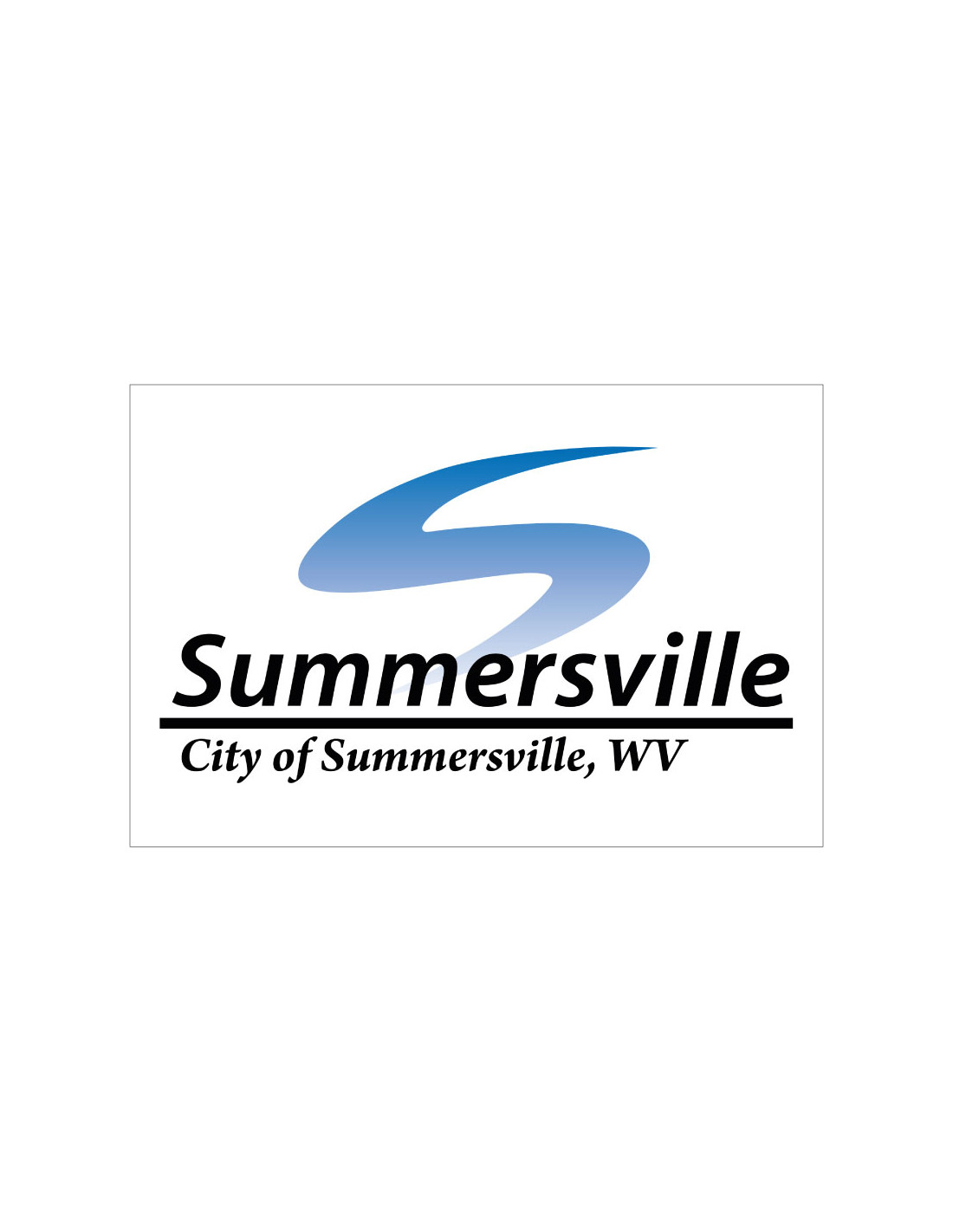 Bandera de Summersville. West Virginia