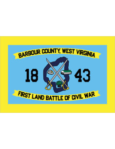 Bandera del Condado de Barbour