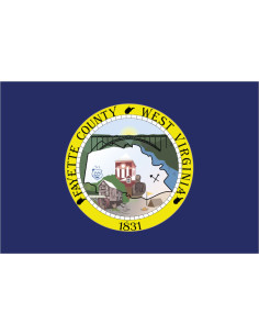 Bandera del Condado de Fayette