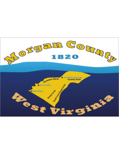 Bandera del Condado de Morgan