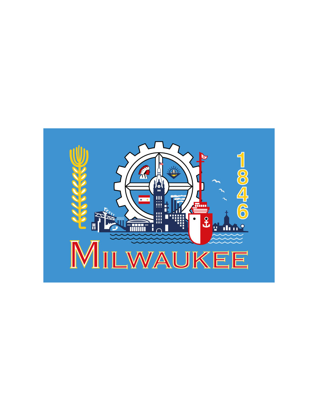 Bandera de Milwaukee