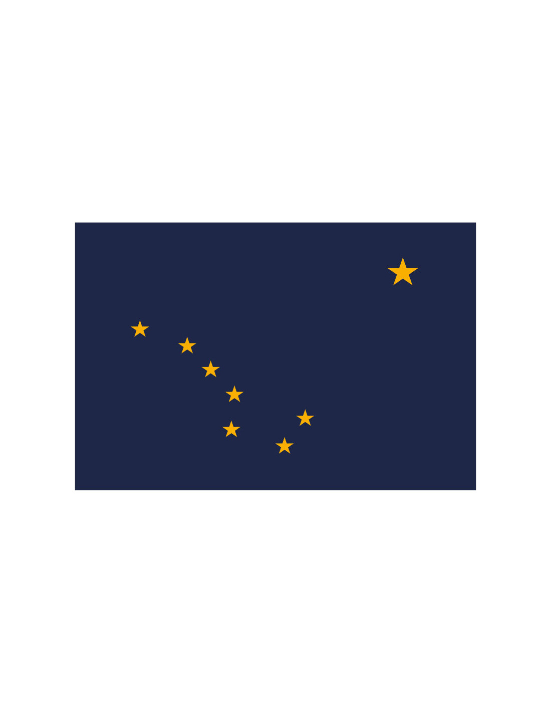 Bandera del Estado de Alaska