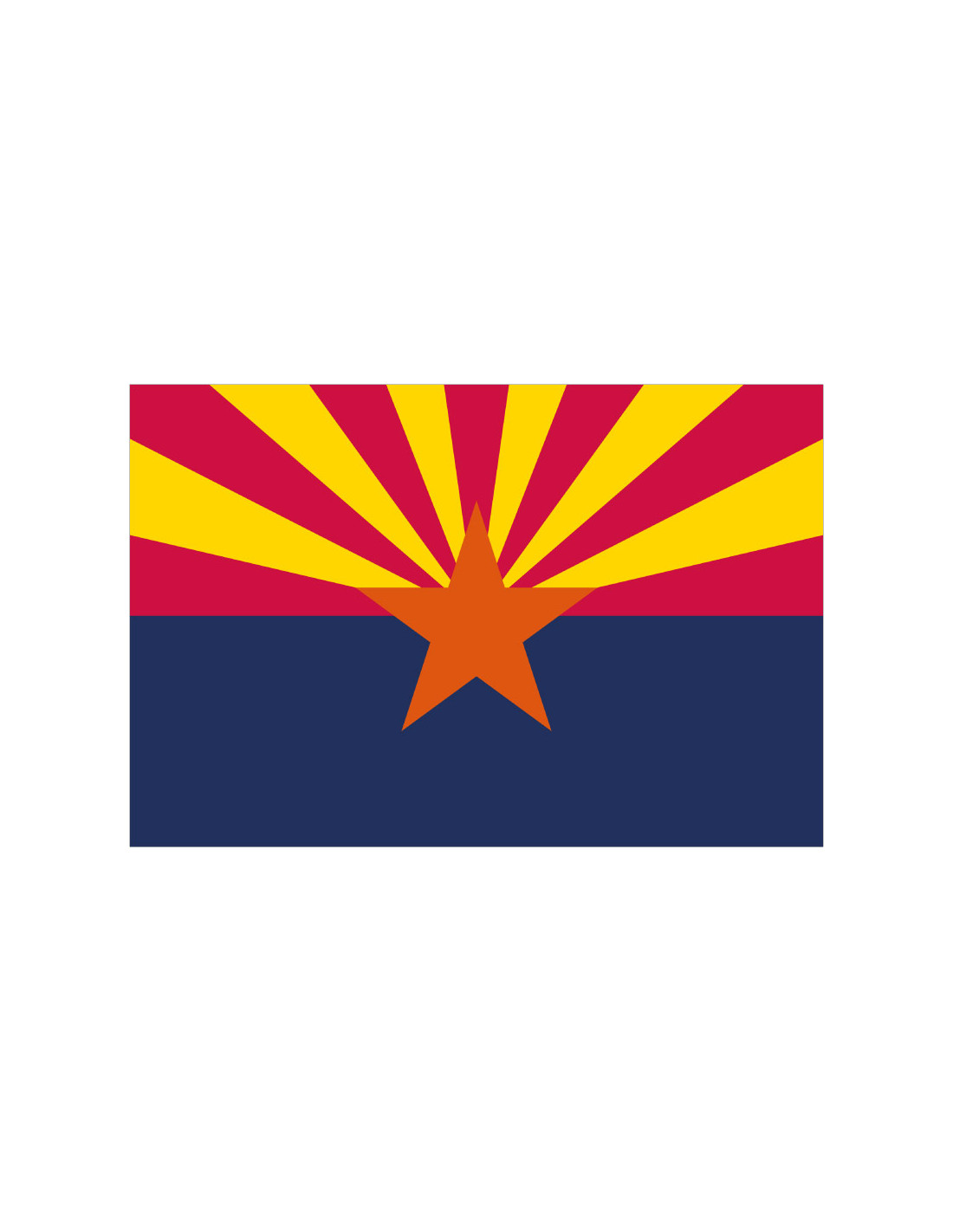 Bandera del Estado de Arizona
