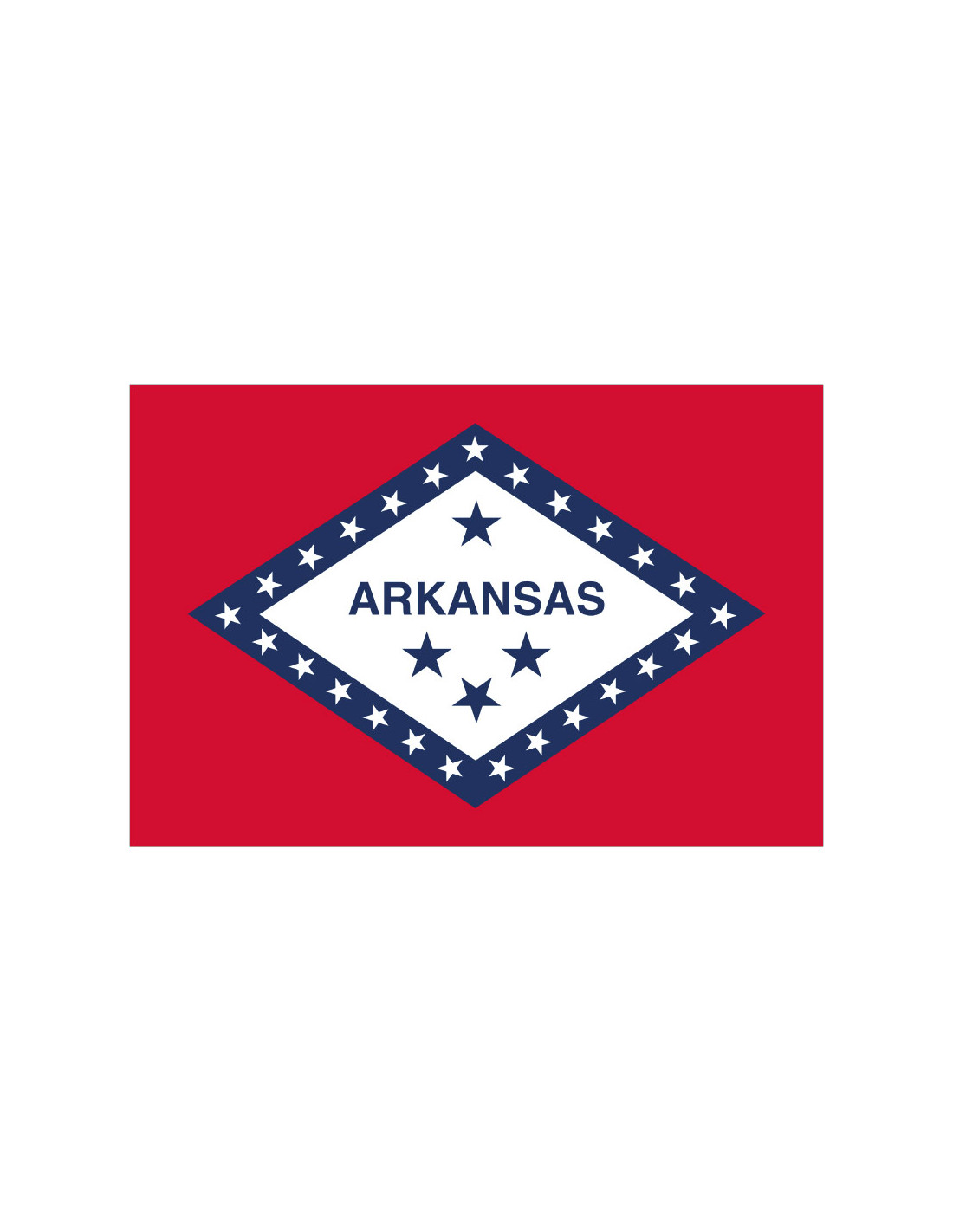 Bandera del Estado de Arkansas