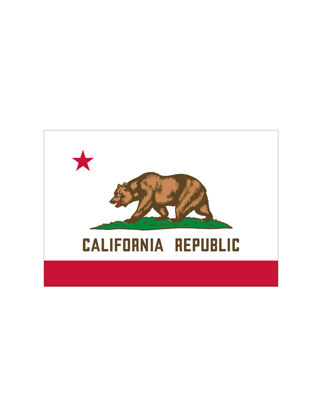 Bandera del Estado de California