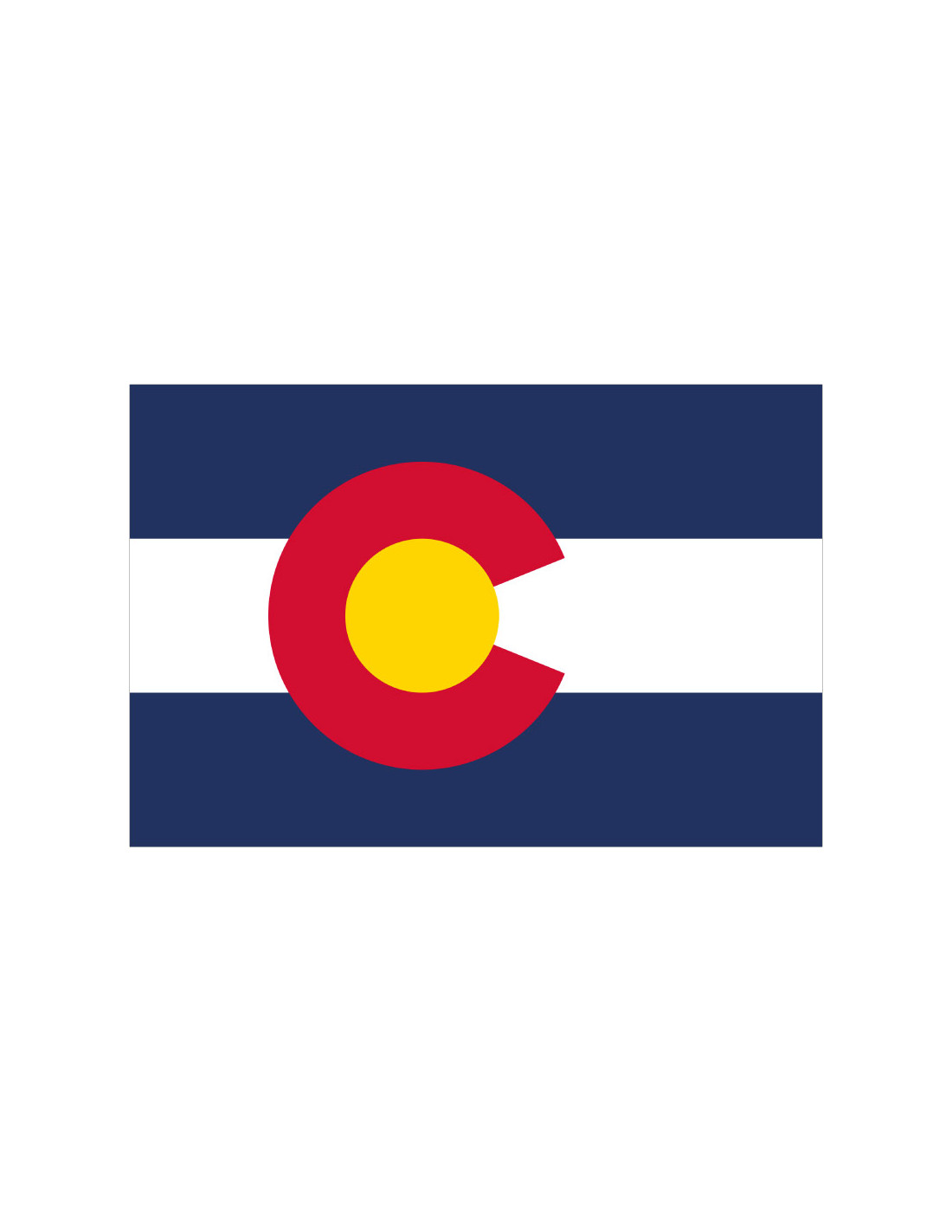 Bandera del Estado de Colorado