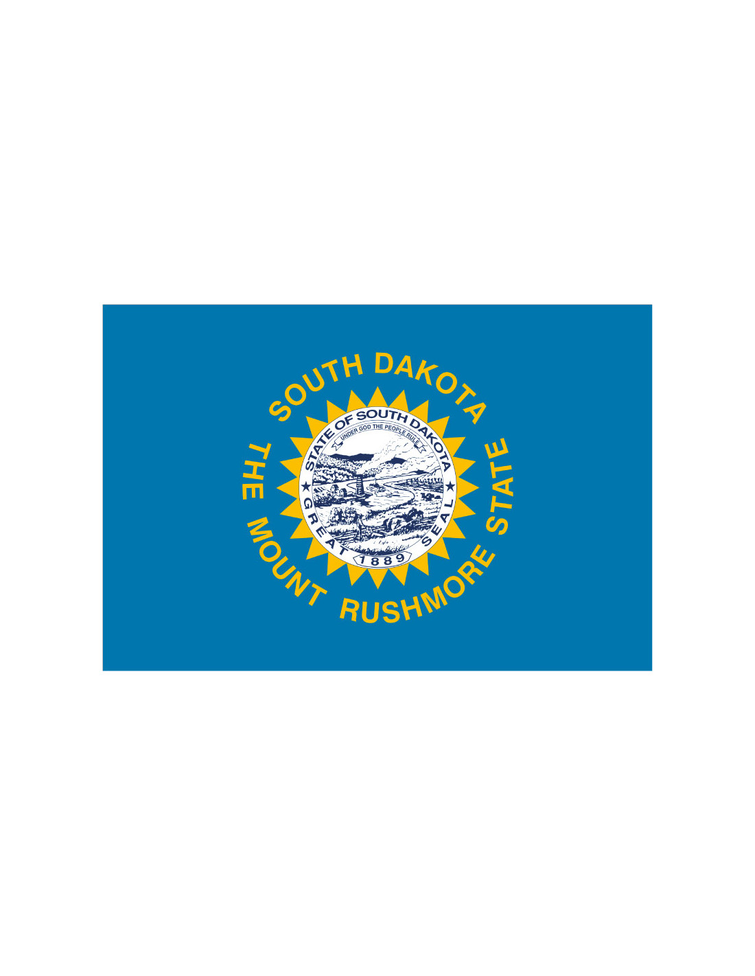 Bandera del Estado de Dakota del Sur