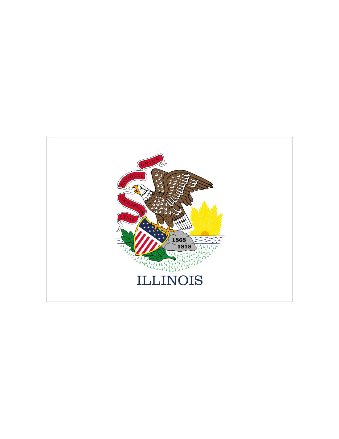 Bandera del Estado de Illinois