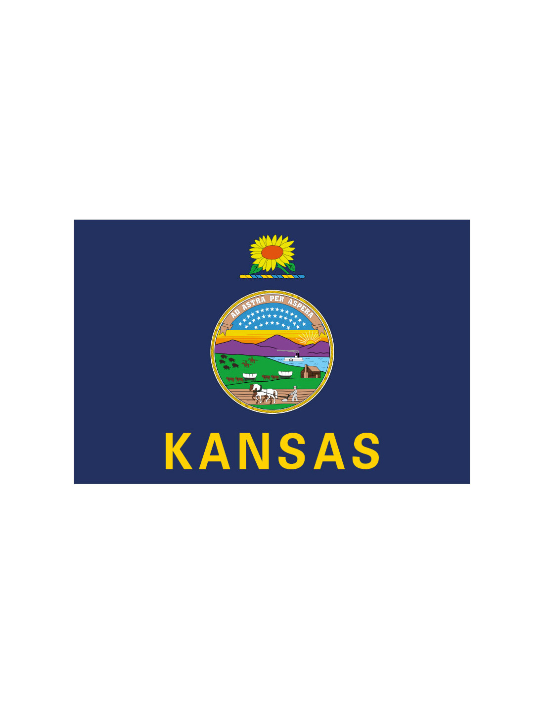 Bandera del Estado de Kansas
