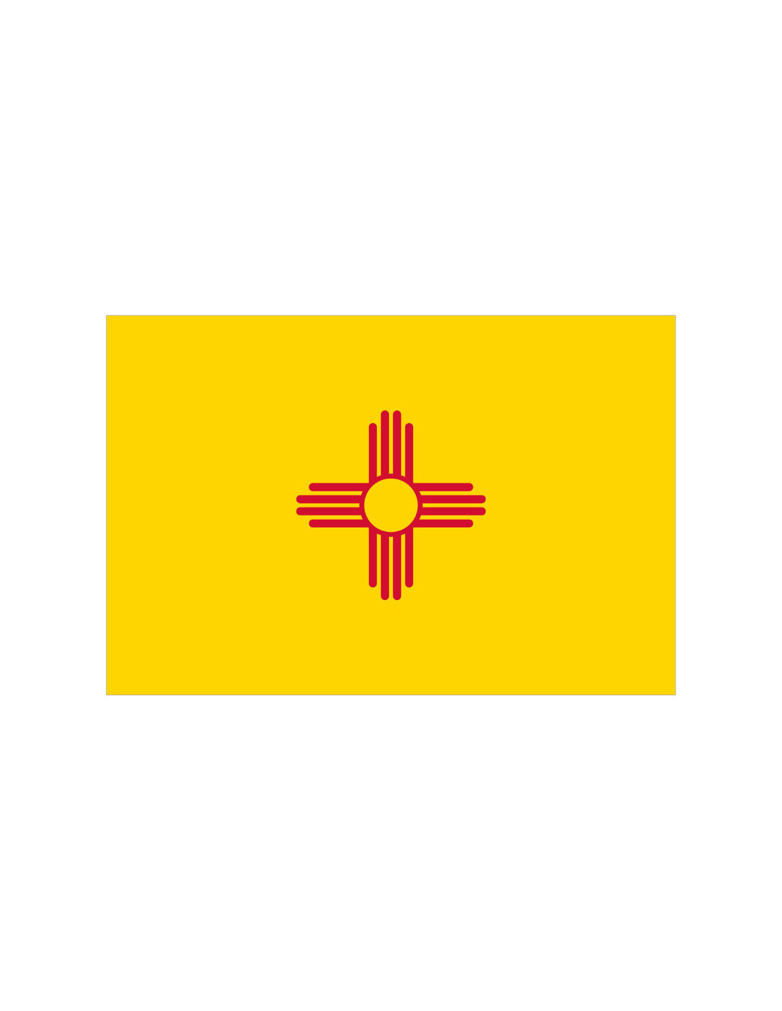 Bandera del Estado de New Mexico