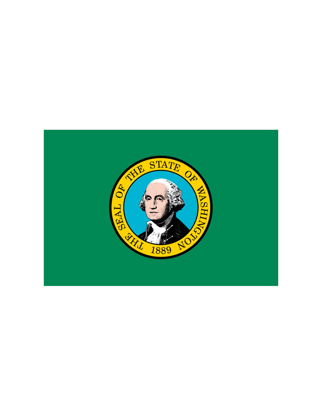 Bandera del Estado de Washington