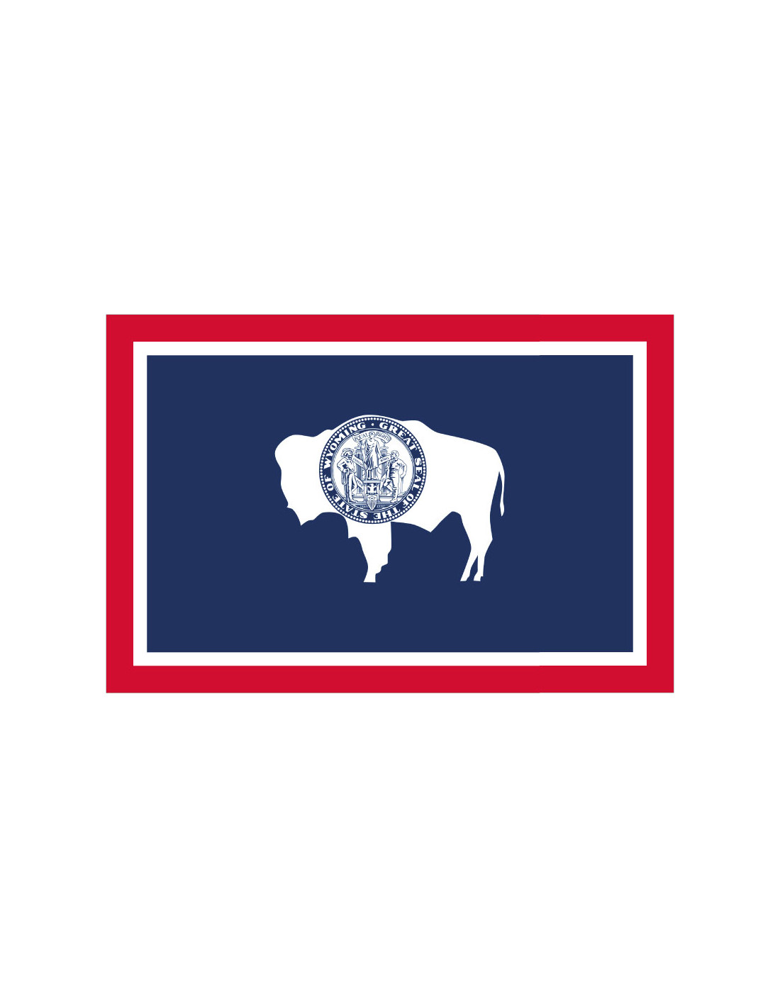 Bandera del Estado de Wyoming