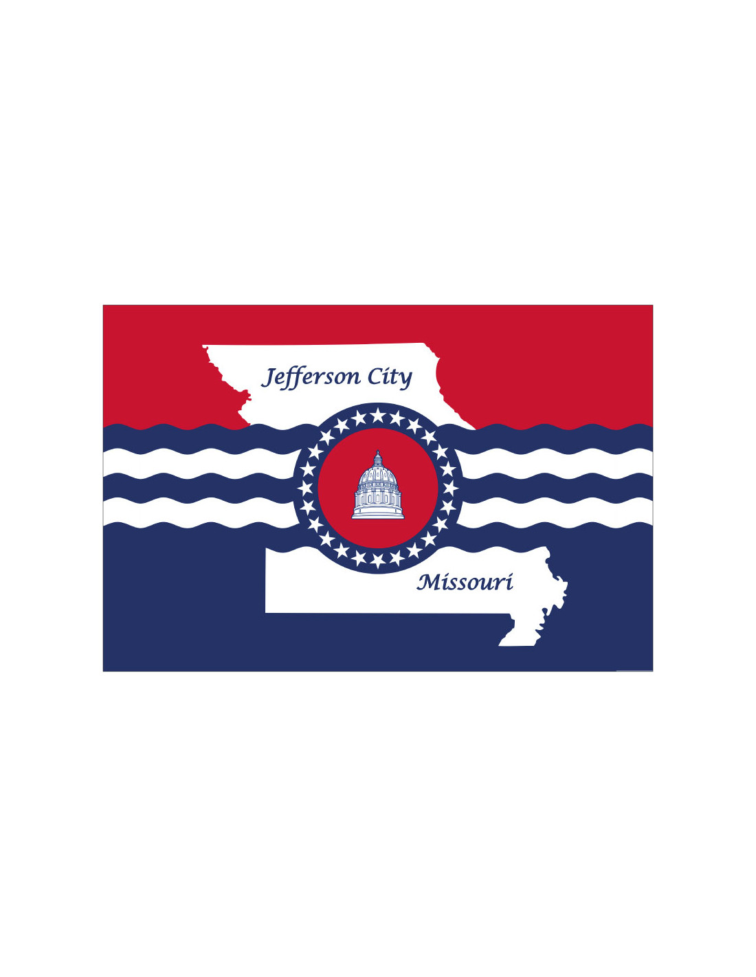 Bandera de Jefferson City
