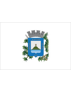 Bandera de Montevideo. Uruguay