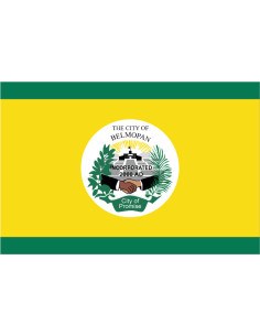 Bandera de Belmopán. Belice