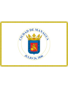 Bandera de Managua. Nicaragua