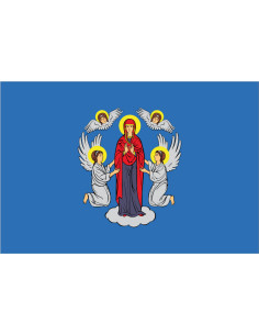 Bandera de Minsk. Bielorrusia