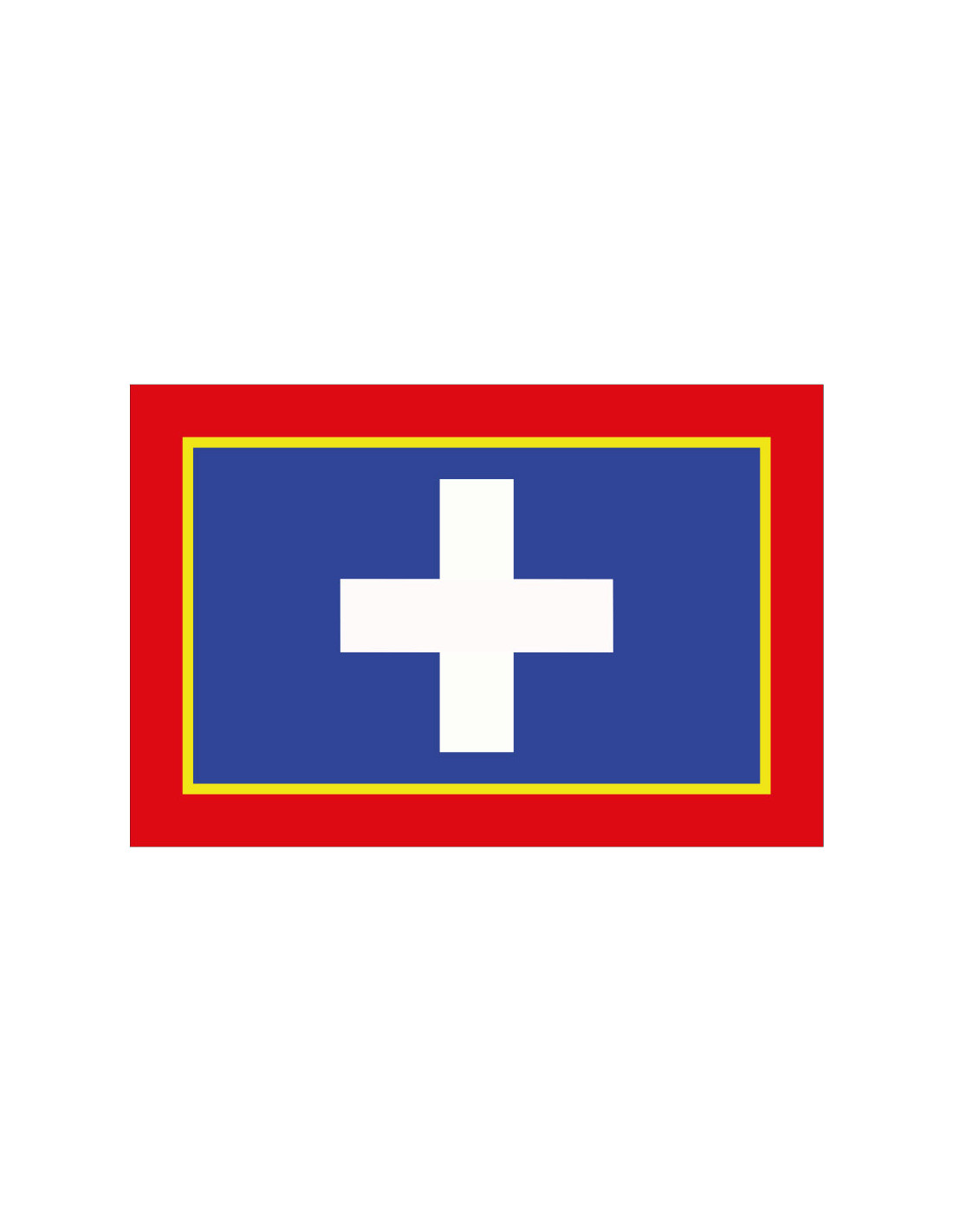 Bandera de Atenas. Grecia