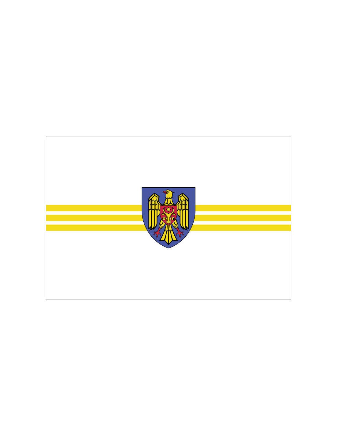 Bandera de La Chisináu. Moldavia