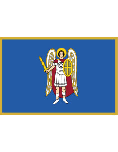 Bandera de Kiev. Ucrania