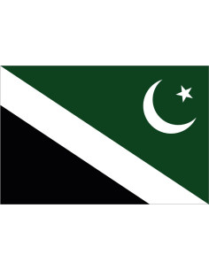 Bandera de Islamabad. Pakistán