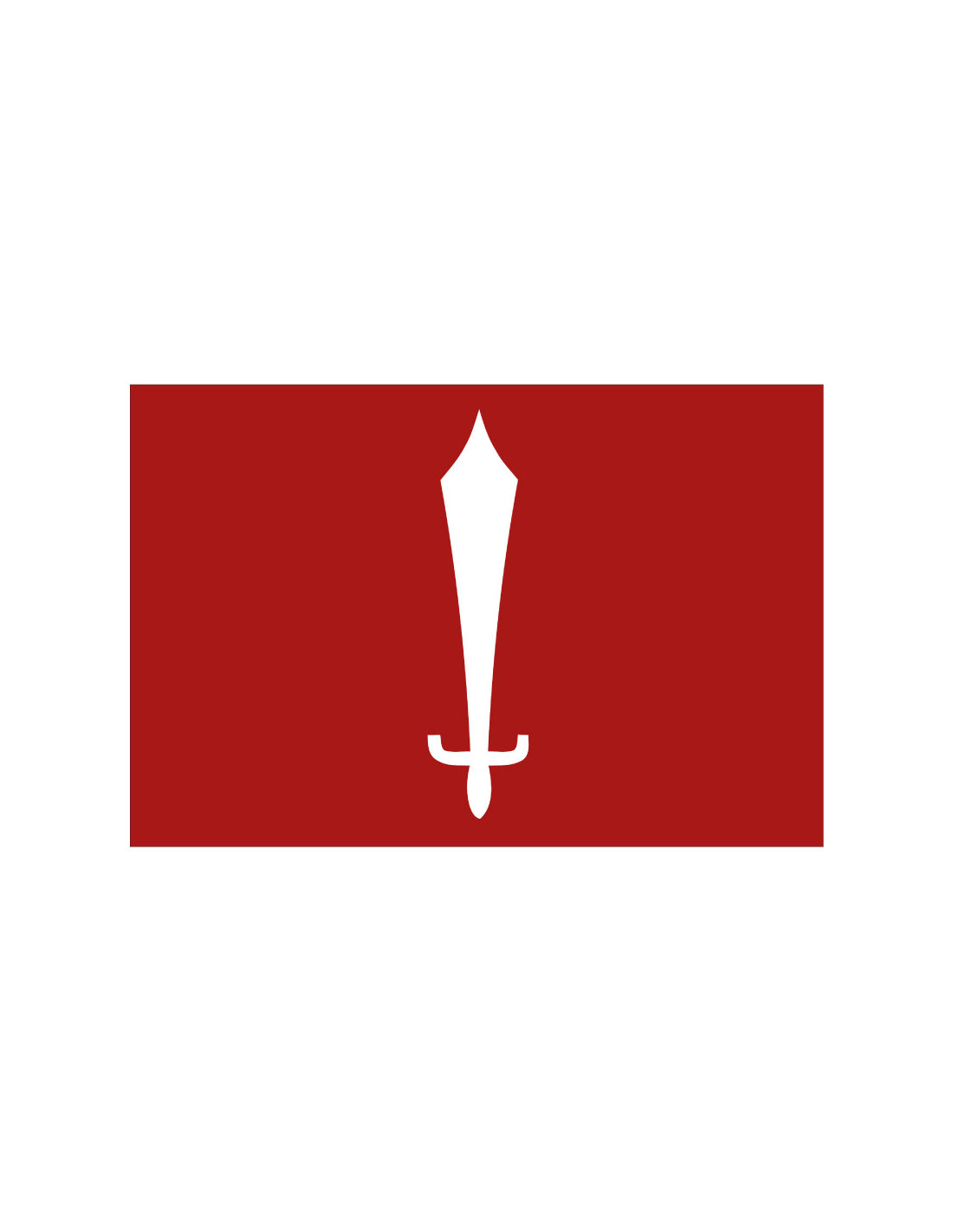 Bandera de Katmandú. Nepal