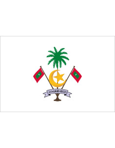 Bandera de Malé. Maldivas