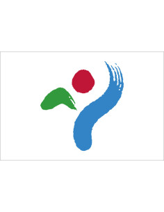 Bandera de Seúl. Corea del Sur