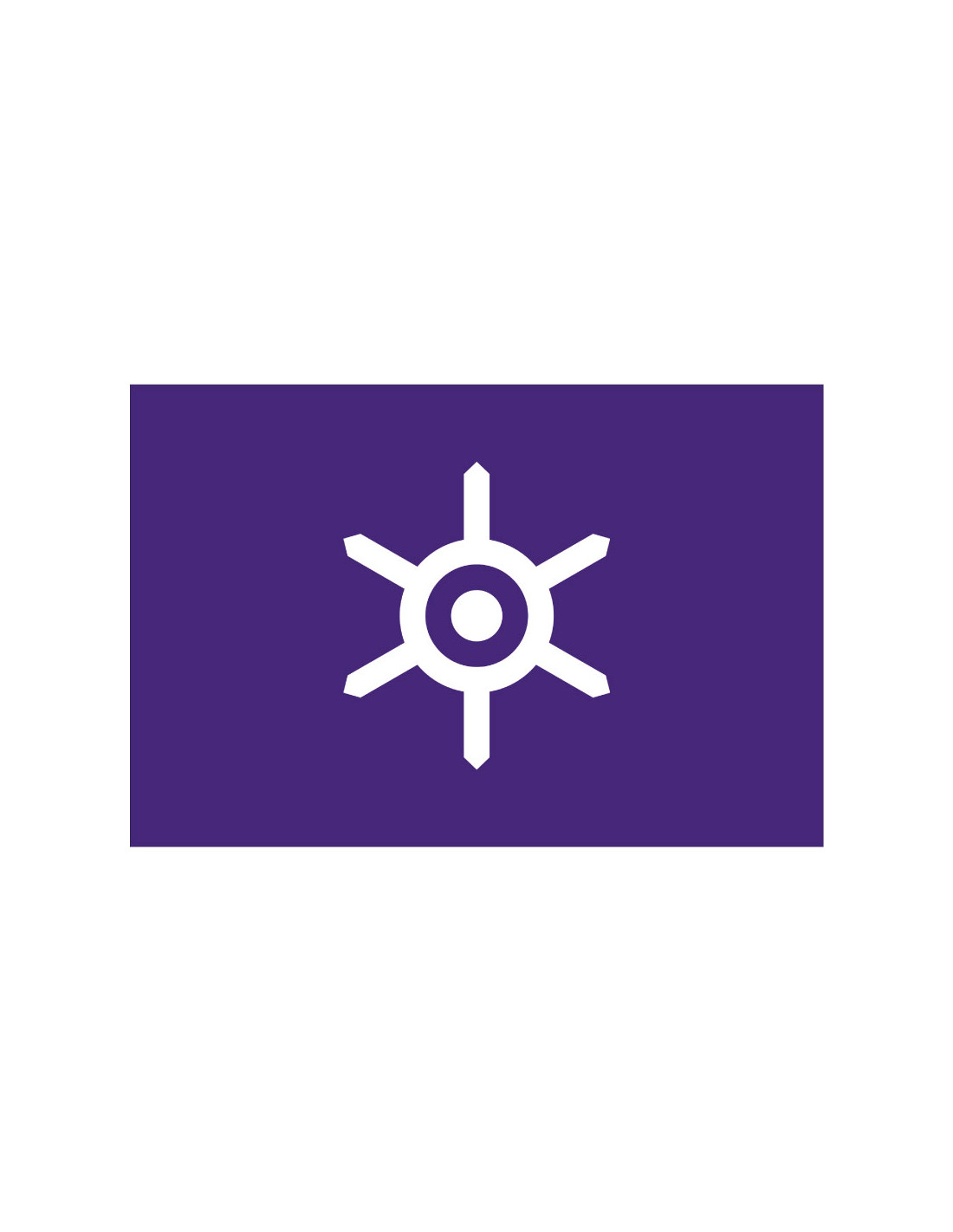 Bandera de Tokio. Japón