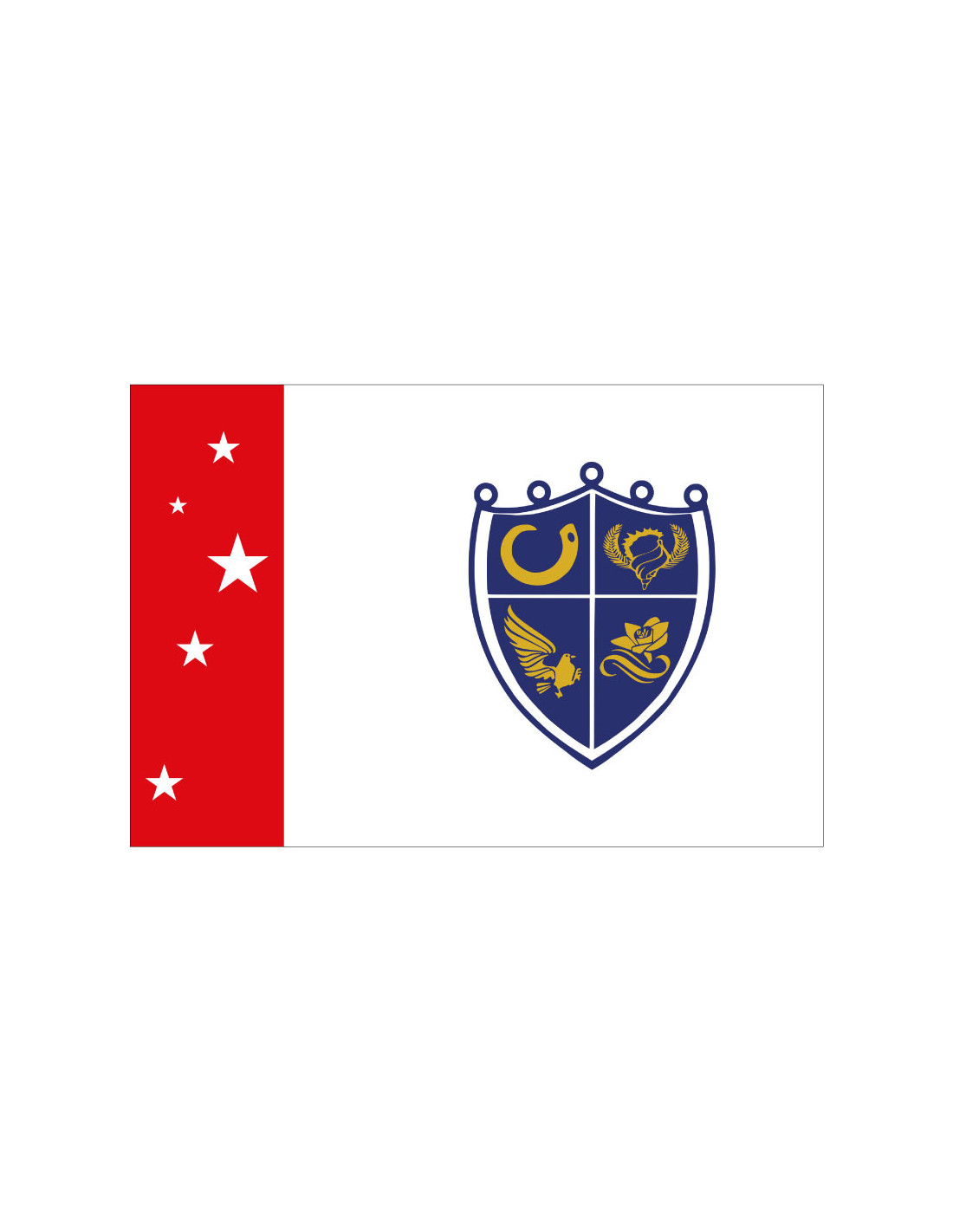 Bandera de Port Vila. Vanuatu