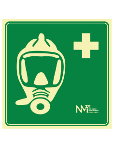 Señal Luminiscente PVC....