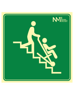 Señal Luminiscente PVC....