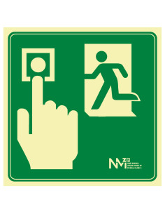 Señal Luminiscente PVC o...