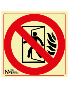 Señal Luminiscente PVC o...