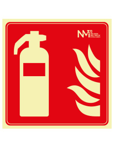 Señal Luminiscente PVC o...