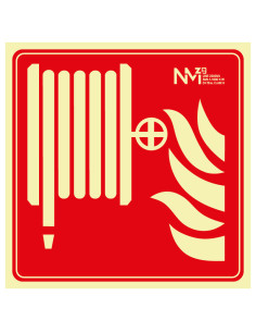 Señal Luminiscente PVC o...