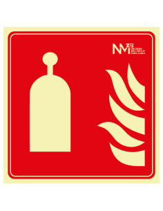 Señal Luminiscente PVC....