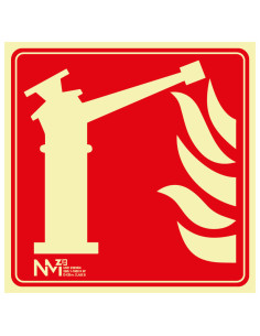 Señal Luminiscente PVC...