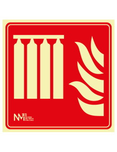 Señal Luminiscente PVC...