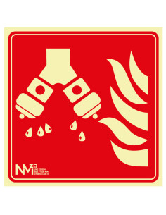 Señal Luminiscente PVC...