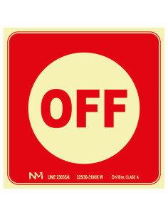 Señal Luminiscente PVC....