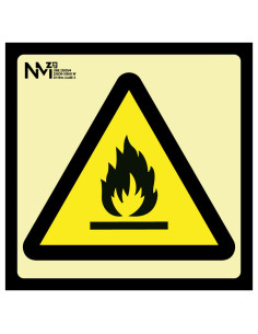 Señal Luminiscente PVC o...