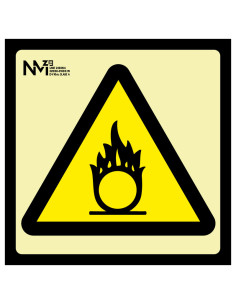 Señal Luminiscente PVC o...